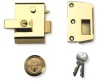 Unbranded Narrow Style Auto Yale Deadlatch No.2 Brasslux