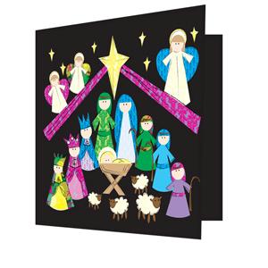 Unbranded Nativity Card