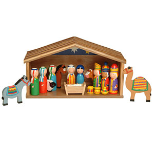 Unbranded Nativity Scene