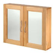 Unbranded Natural Pine Effect Double Door Bathroom Cabinet