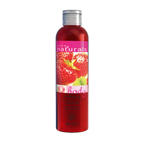 Unbranded Naturals Strawberry and Guava Shower Gel