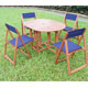 Unbranded Navajo Garden Table and 4 Chairs Set