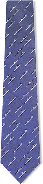 Unbranded Naval Ships Tie