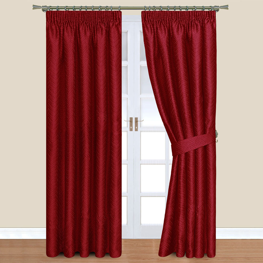 Unbranded Navarda Curtains Red