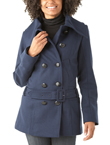 Unbranded Navy style pea jacket