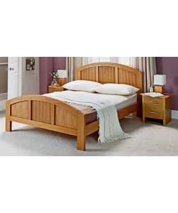 Unbranded Nebraska Double Bedstead with Luxury Firm Mattress