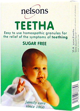Nelsons Teetha Teething Granules 24 sachets