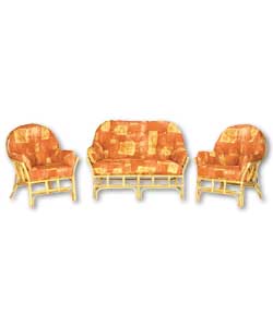 Nepal 3 Piece Suite Terracotta