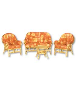 Nepal 4 Piece Suite Terracotta
