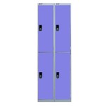 LINK SECURE NESTED LOCKERS - BLUE - The economic way to buy your lockers!