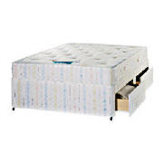 Nestledown Ortho Plus Small Double 4 Drawer Divan
