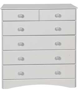 Unbranded New Aviemore 4 2 Drawer Chest - White