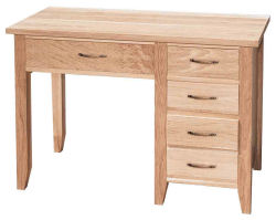 Unbranded New Court Oak Desk or Dressing Table with 5