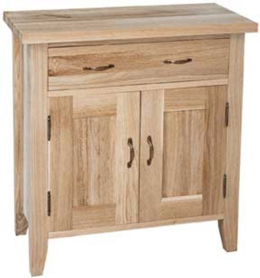 Unbranded New Court Oak Hall Cupboard 2 Doors 1 Drawer
