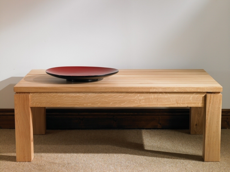 Unbranded New Court Oak Rectangular Coffee Table