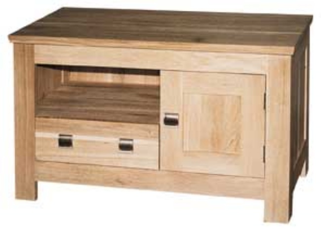 Unbranded New Court Oak TV/DVD Cabinet 1 Door 1 Drawer