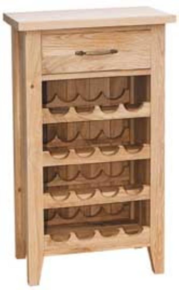 Unbranded New Court Solid Oak Wine Rack 16 Bottles