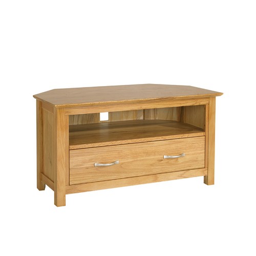 Unbranded New Dorset Oak Corner TV Unit 912.005N
