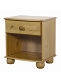 A Great value pine bedside  perfect for yourbedroom requirements.This1 drawer bedsideoffers a