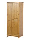 The New Elgin Wardrobe is agreat value pine wardrobe  perfect for your storage