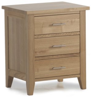 Unbranded New England - Ash Bedside Chest/Cabinet