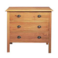 New England 3 drawer chest