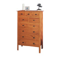 New England 9 drawer tallboy