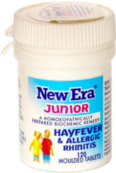 New Era Junior Hay Fever and Rhinitis