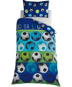 Unbranded New Football Duvet Cover Set - Single