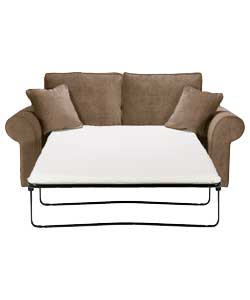 Unbranded New Lucy Metal Action Sofabed - Camel