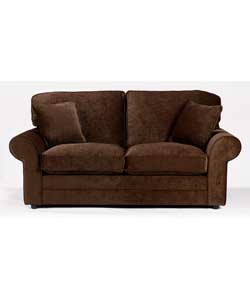 Unbranded New Lucy Metal Action Sofabed - Chocolate