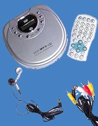 *NEW* Portable Aria CD/MP3/Video CD Player