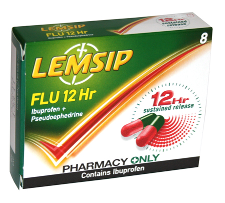 Unbranded *NEW PRODUCT* Lemsip Pharmacy Flu 12hr (8)