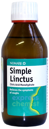 Unbranded **New Product** Numark Simple Linctus 200ml
