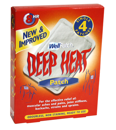 Unbranded **New Product**Deep Heat Patch 4
