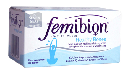 Unbranded **New Product**Femibion Healthy Bones 60 Tablets