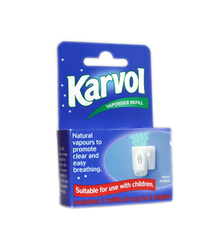 Unbranded **New Product**Karvol Vaporiser Refill 3