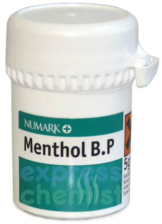 Unbranded **New Product**Menthol Crystals BP 5g