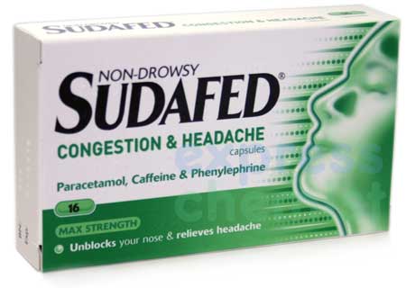Unbranded **New Product**Non-Drowsy Sudafed Congestion and