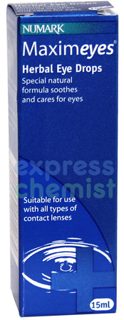 Unbranded **New Product**Numark Maximeyes Herbal Eye Drops