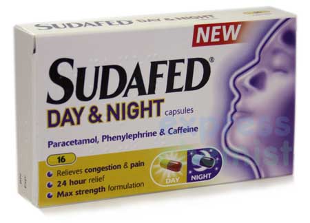 Unbranded **New Product**Sudafed Day and Night 16x