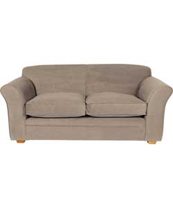 Unbranded New Shannon Fabric Sofa Bed - Mink