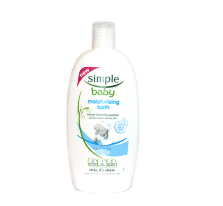 Unbranded *New* Simple Baby Moisturising Bath 300ml