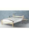 The Taurus is highly original bed.It cleverly combines light wood and high shine metal. The curved