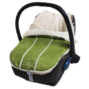Unbranded Newborn Footmuff Lime