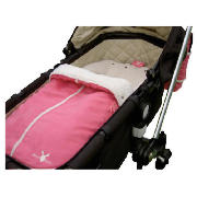 Unbranded Newborn Footmuff Pink