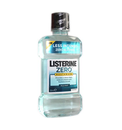 Unbranded *New*Listerine Zero Mouthwash Mild Mint 250ml