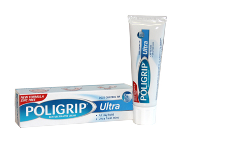 Unbranded *New*Poligrip Ultra Denture Fixative Cream 40g