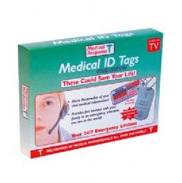 24/7 Medical ID Tag and Lifesaving Operator Hotline     Be safe and keep your family assured with th