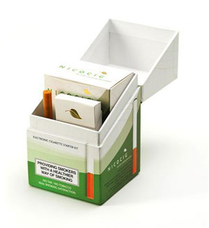 The simple to use Nicocig Electronic Cigarette uses advanced microelectronic technology to provide s